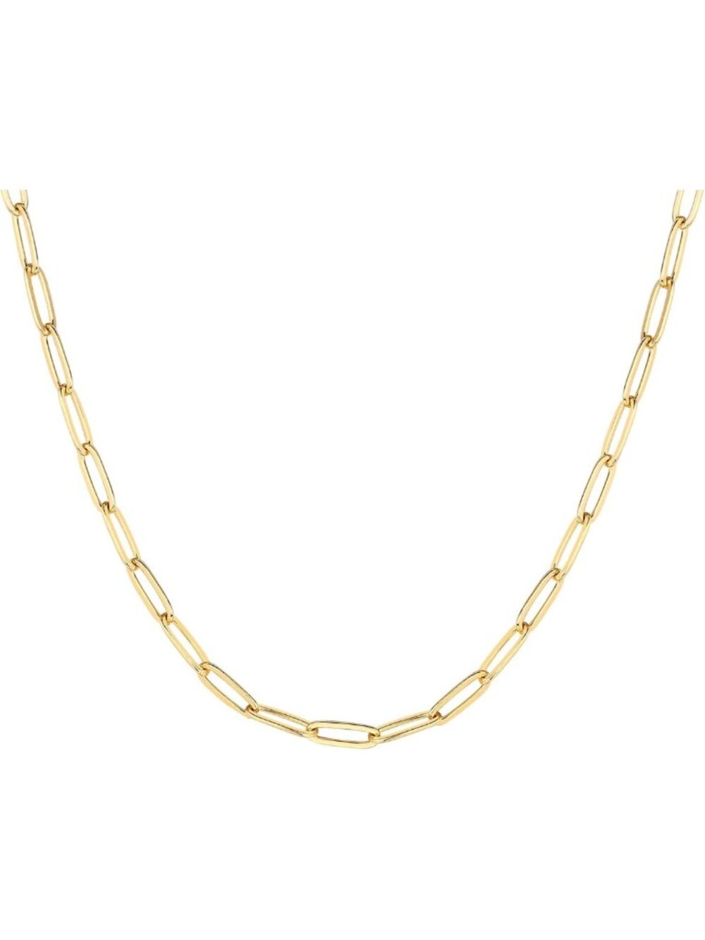 14K Gold Plated Adjustable Layering Chain Necklace for Women - Elegant